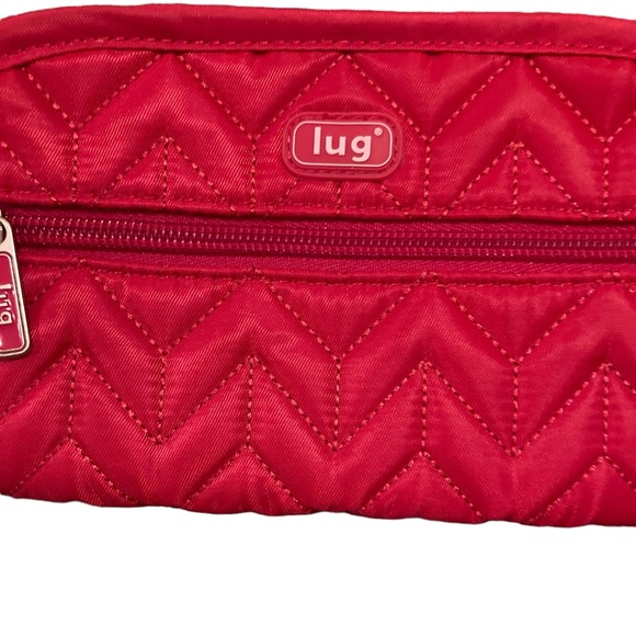 Lug pink quilted travel wallet with wrist strap - Picture 6 of 8